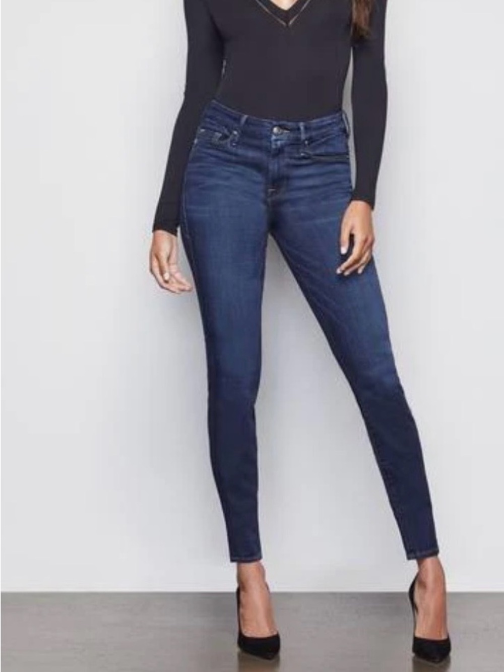 Good American Good Legs Skinny Jeans GAGL103 BLUE 089 Size 8/29
